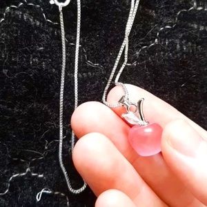 🍎 S 925 Elegant Apple Pendant Necklace 🍎